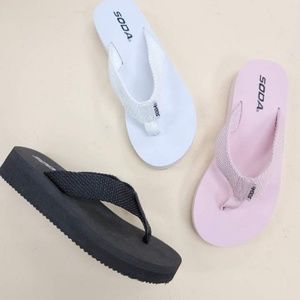 **NEW**PINK Soda Flips Flops